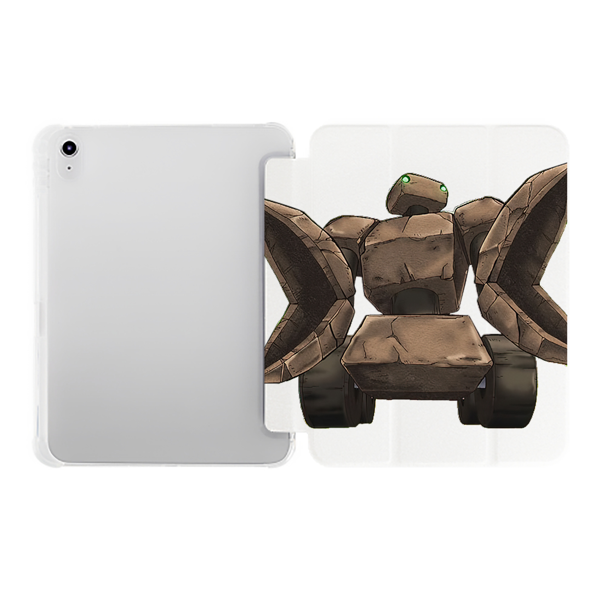 （画像用） 遊☆戯☆王 Yu-Gi-Oh! IPad ケース ペン収納付き 三つ折りスタンド PUレザー×シリコン 対応機種9.5/10.5/10.9インチ